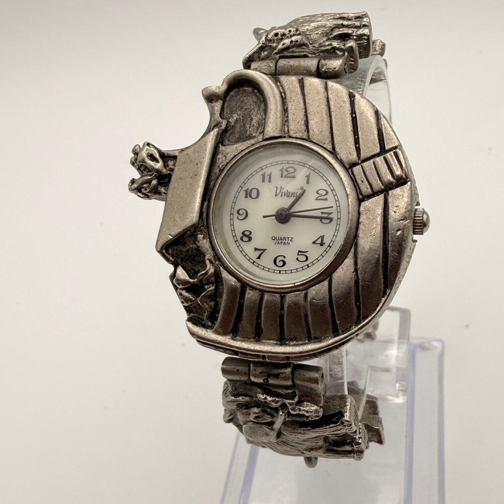 Rare Vintage Vivani Noah's Ark 3D Sculptural Collectible Watch